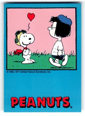 1992 ProSport Specialties Peanuts Classics #164 no caption. dated Dec.