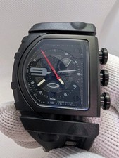 MINT Oakley Fusebox Fuse box  black dial watch  time tank timebomb time bomb