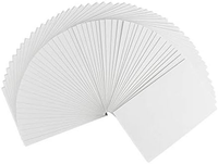 Klappkarten-Set Blanko | 50 Faltkarten | Karten Zum Selbstgestalten | Ideal Zum
