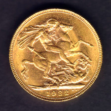 Australia.. 1922 Perth - Sovereign.. Much Lustre - EF/gEF