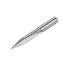 0.8mm Tip 25 Degree 50mm Length Carbide Tapered Wood Engraving CNC Router Bit