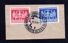Germany 1948 FDC with set of stamps Mi#969-970 used CV=26$