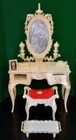 Vintage 1963 Barbie Susy Goose Vanity w/Mirror, Tray & Bench -  missing pieces