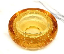 Vintage Retro 70's Whitefriars Controlled Bubble Bowl/Trinket Dish 9099