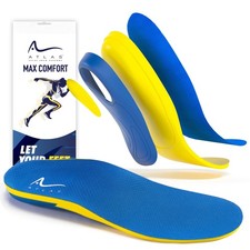 Plantar Fasciitis Insoles Alleviate Foot Pain High Arch Support Inserts for M...