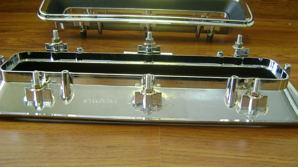 Camaro 1967 lámpara trasera RS Rally kit deportivo par carcasas cromadas bisel junta de lente Foto 4 de 4