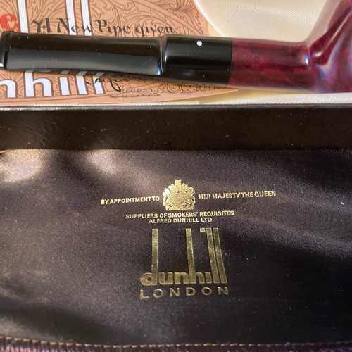 DUNHILL BRUYERE POT Sz 5 Salesman Sample Unused Made In UK Unnumbered New Pipe - Picture 5 of 7
