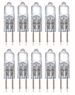 10er Pack Philips LED GY6.35 Halogen 25W = 35W 500lm 12V Warmweiß 3000K DIMMBAR