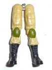 GI Joe Body Part  2006 Rook or Checkpoint ( Steel Brigade)  Legs  C8.5