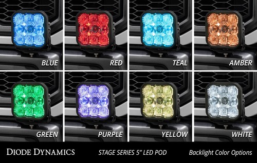 Diode Dynamics SS5 Pro parachoques cápsulas de luz LED para 17-20 Raptor - conducción blanca - Imagen 14 de 18