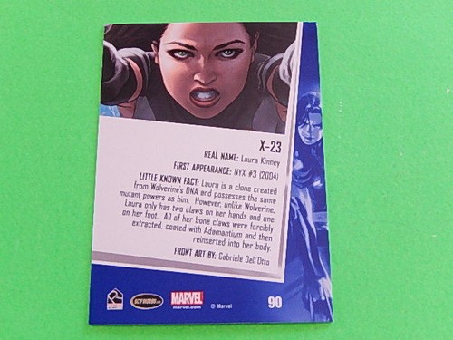 2013 MUJER DE MARVEL 2 ZAFIRO TARJETA(S) PARALELA(S) NUEVA ELIGE - Imagen 9 de 55