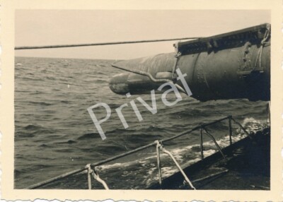 Foto WK II Marine  5. Torpedoboot Flottille - Iltis Torpedo Ios Warnemünde L1.90