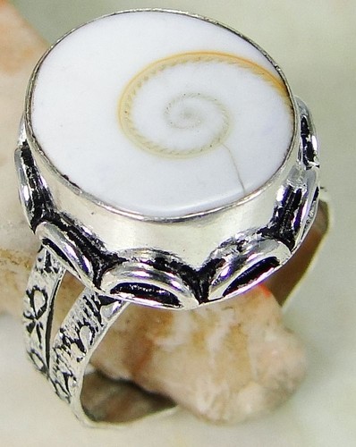 Anello alla moda occhio di Shiva e argento 925 fatto a mano misura R G82-34199 - Foto 1 di 2