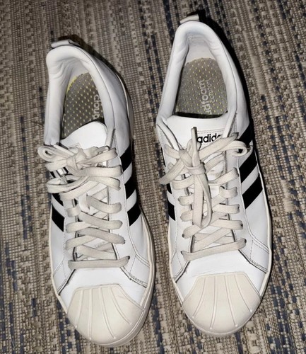 Zapatillas Adidas Streetcheck Talla 11 Cuero Blanco En muy buen estado+ - Imagen 2 de 9