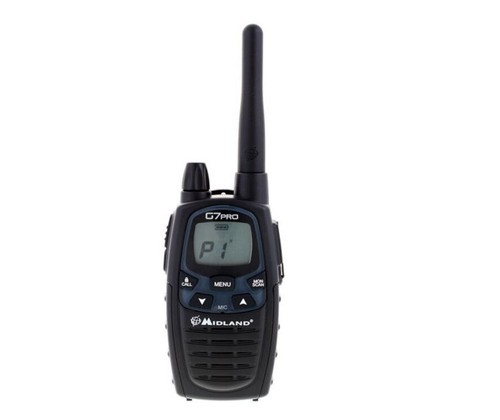 RICETRASMITTENTE MIDLAND G7 PRO 3W NUOVO INCLUDE 1 RADIO +AURICOLARE TRASPARENTE - Zdjęcie 4 z 7