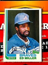 1982 Topps - #451 Eddie Miller 50% OFF 3+ MIXED SINGLE ORDERS !