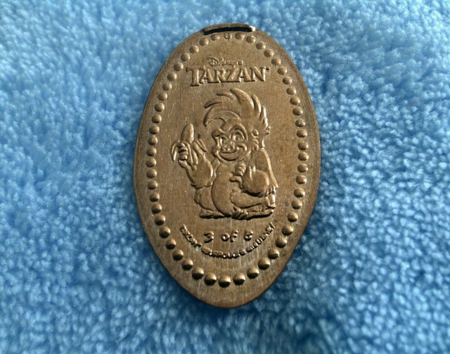 Disney Pressed Penny Animal Kingdom Tarzan 3 of 8 eBay