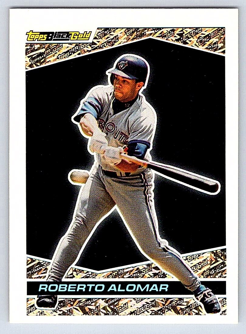 1993 Topps Roberto Alomar Black Gold #23 - Toronto Blue Jays