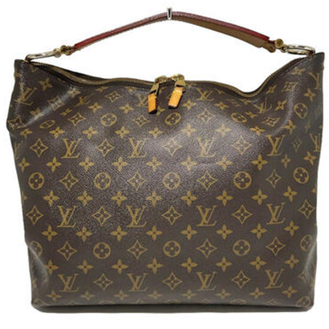 Louis Vuitton Sully Satchel MM Brown Canvas for sale online | eBay 