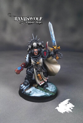 Black Templars Marshal *COMMISSION* painted by our studio