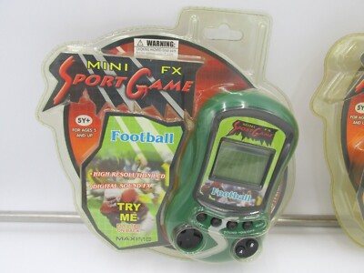 Lot of 2 Mini FX Sport Games Football & Basketball - New Sealed | eBay