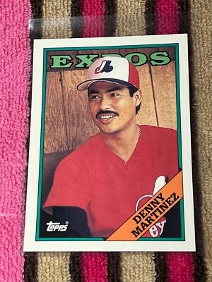 1988 TOPPS TIFFANY #76 DENNIS MARTINEZ EXPOS VINTAGE NM-MT BASEBALL CARD !! - Photo 1/2