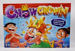 chow crown game kids electronic spinning crown snacks food kids & family game