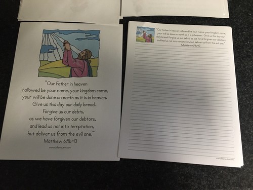 My Father’s World Printables Matthew Bible Verse & Copywork - Picture 5 of 5