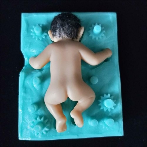 TS0073 3D Naked Baby Fondant Silicone Mold Baking Accessories Cake Decoration - Picture 2 of 10