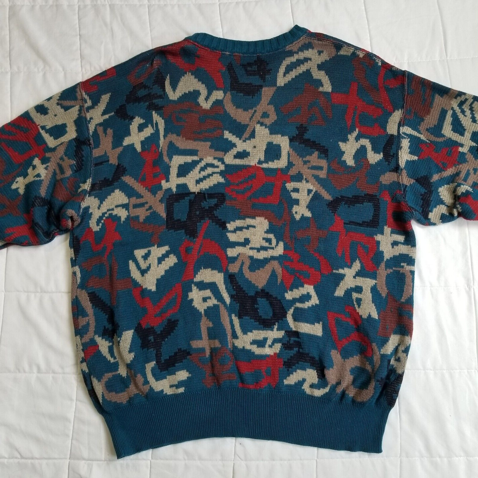Paul Stuart Pattern Sweater - Pre Owned - Retro P… - image 12