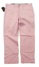 Polo Ralph Lauren Men's Bath Pink Pony Logo Stretch Straight Fit Chino Pants