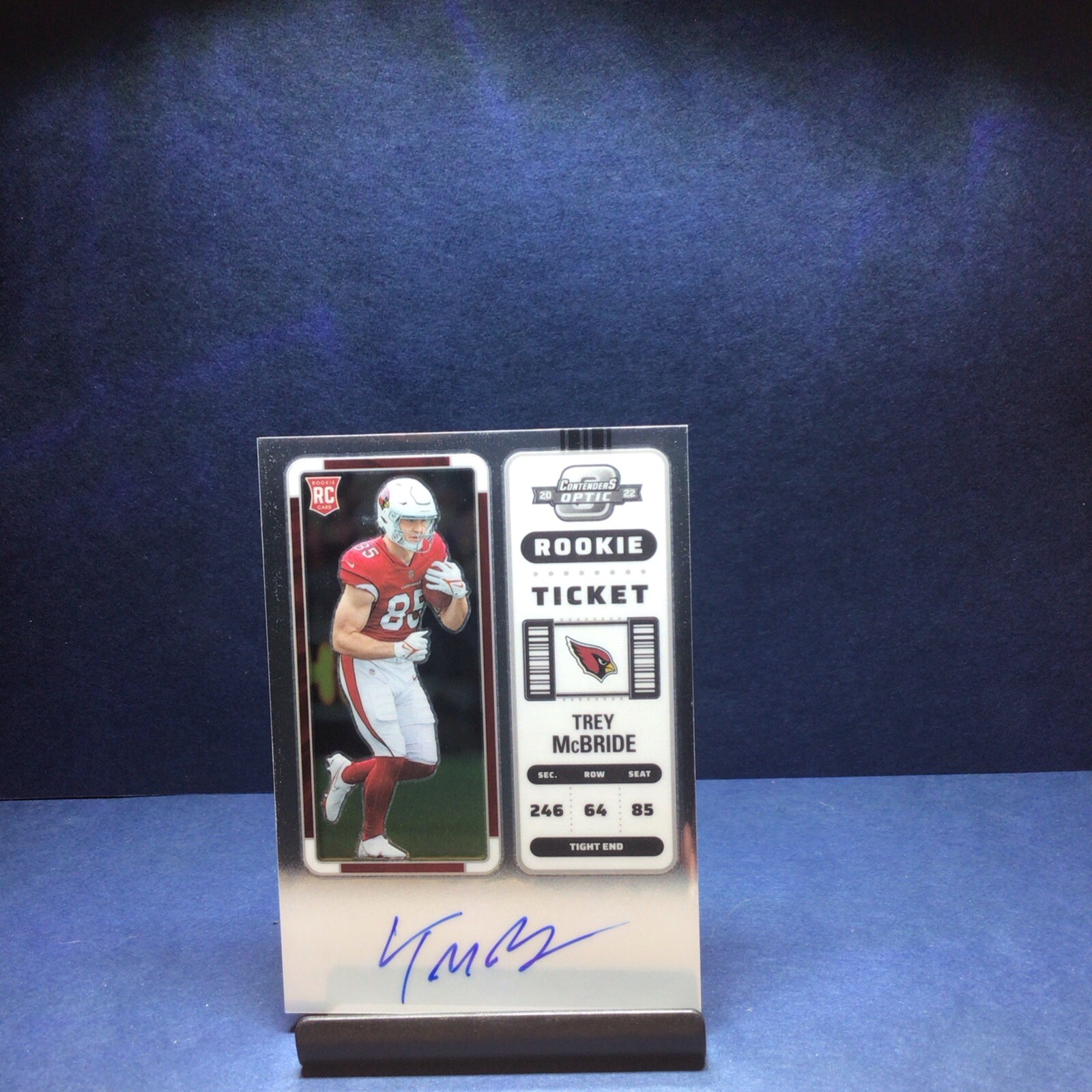 2022 Panini Contenders - Rookie Ticket RPS #136 Trey McBride (AU, RC)