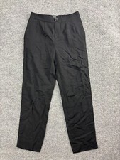 Madewell Dress Pants Women's XXS Black Elastic Waist Tapered
