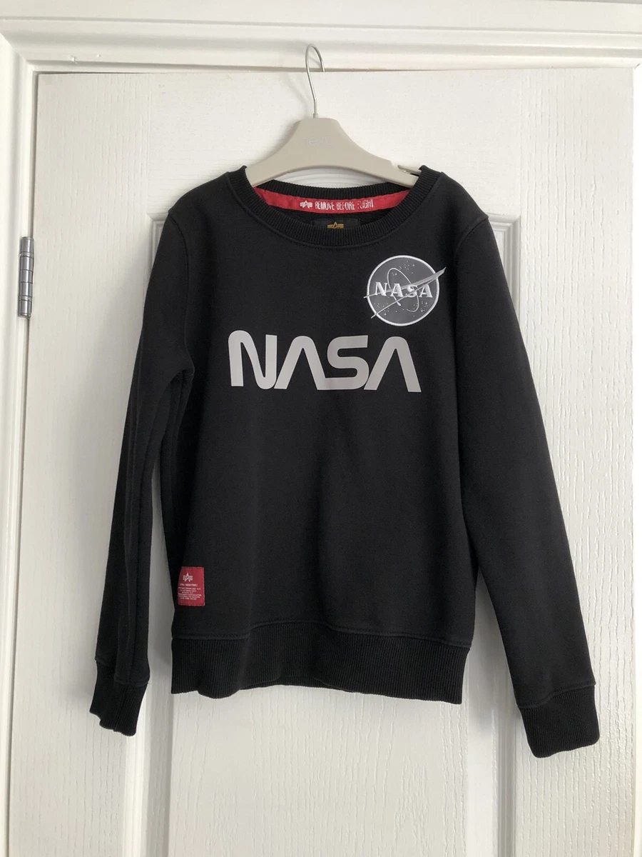 Alpha industries shop nasa sweatshirt