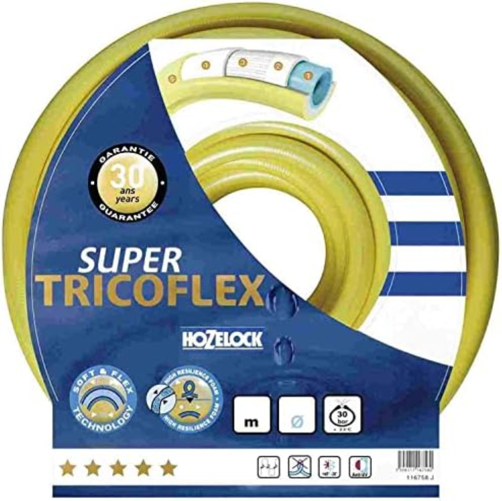Tubo Hozelock 20m Tricoflex Ultimate: Innaffiare Diventa un Gioco