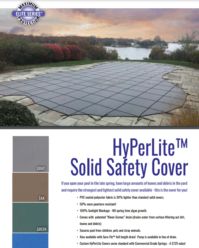 GLI HyPerLite Swimming Pool Safety Cover