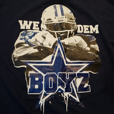 Dallas Cowboys We Dem Boyz Graphic T Shirt Mens Size XL NFL