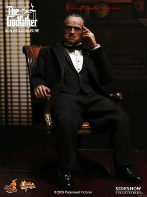 Perfect Hot Toys 1/6 Mms091 The Godfather Don Vito Corleon In