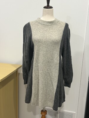 Beautiful Via Appia Vintage Sweater Dress Germany 40 M/L Lambswool Blend