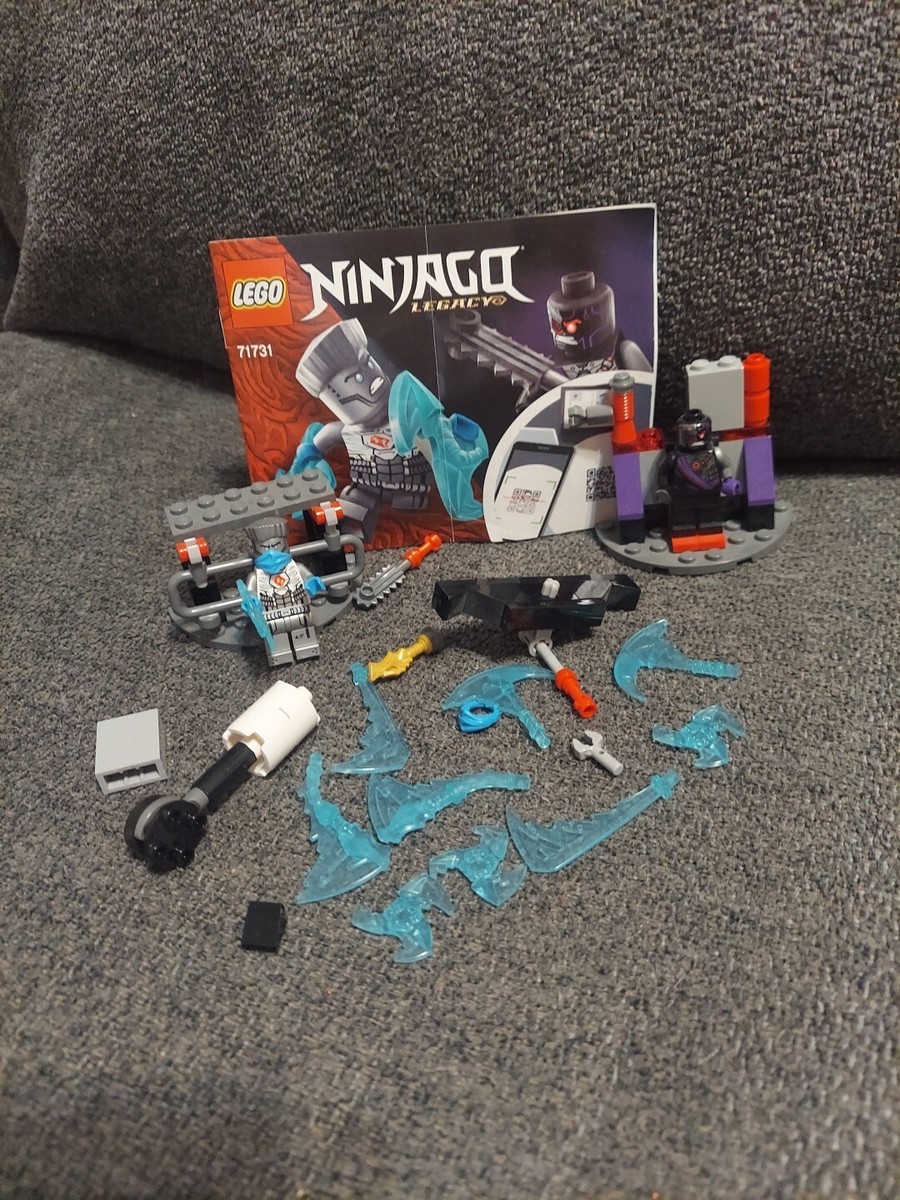 LEGO NINJAGO Legacy 71731 Epic Battle Set Zane vs. Nindroid w/ 2