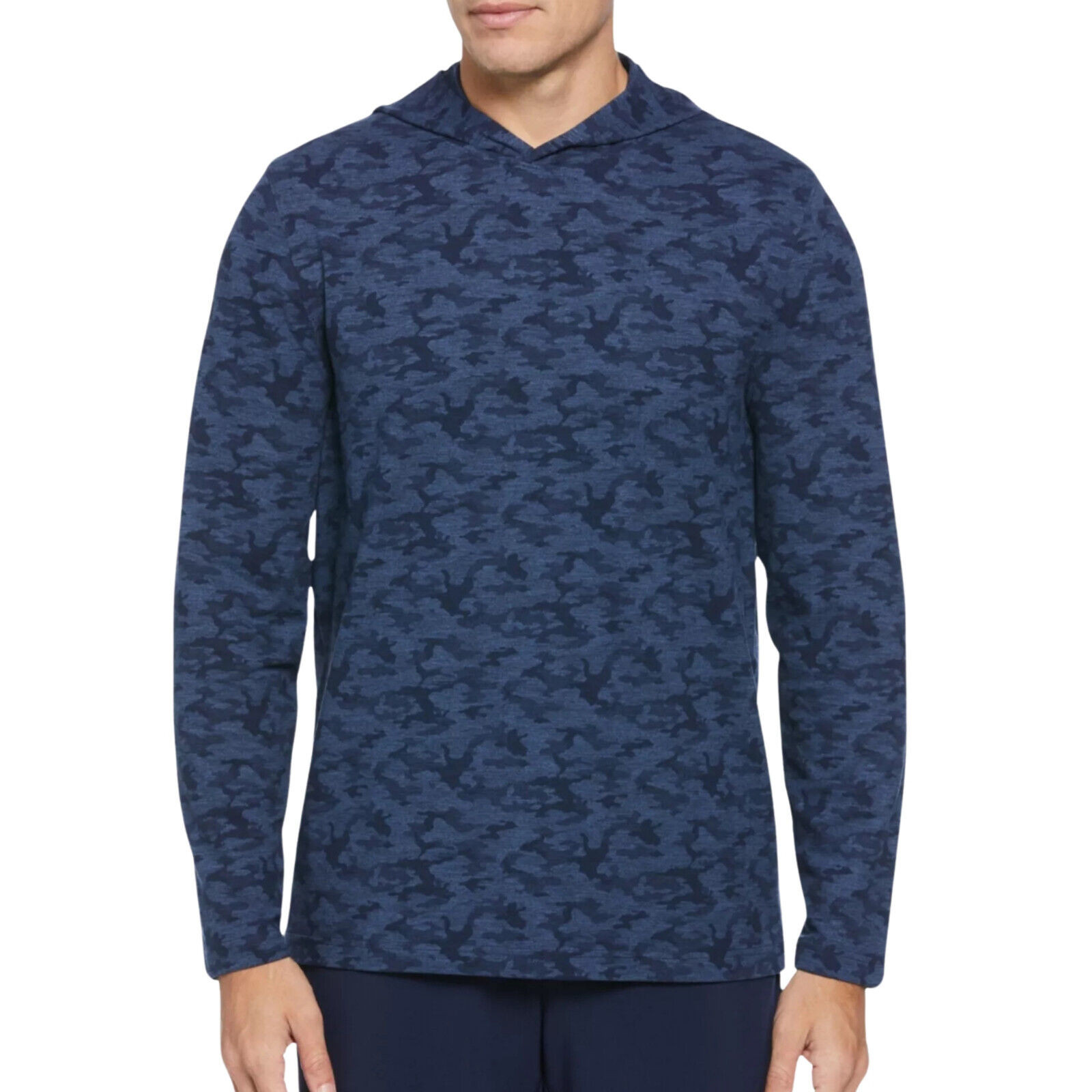 Мужская толстовка для гольфа PGA TOUR с камуфляжным принтом Lux Touch темно-синий цвет индиго XXL 9090₽