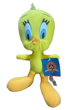 Looney Tunes Plush Tweety Bird 12  Stuffed Toy Play-By- Play Vintage 1997 w Tag
