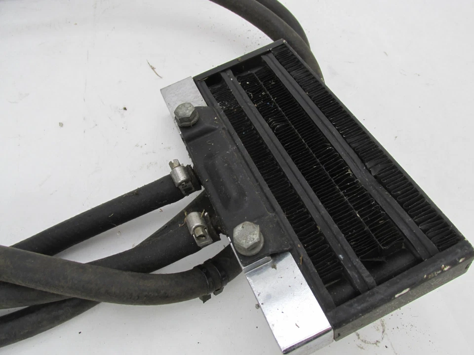 Harley Davidson Genuine Shovelhead Panhead Oil Cooler with Oil Lines - Image 2 of 4