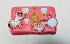 Cartera Loungefly Disney PETER PAN You Can Fly 70 aniversario con cremallera alrededor