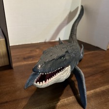 Jurassic World Mosasaurus Real Feel Dinosaur 28  Figure Toy Figurine Ocean Water
