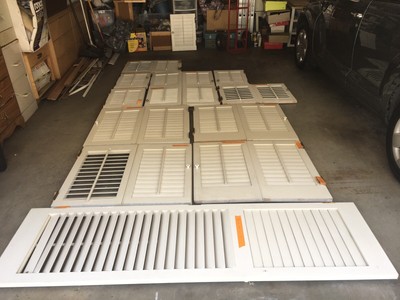 Plantation Shutters Interior Composite Wood Lot 3 35 X 30 6 31