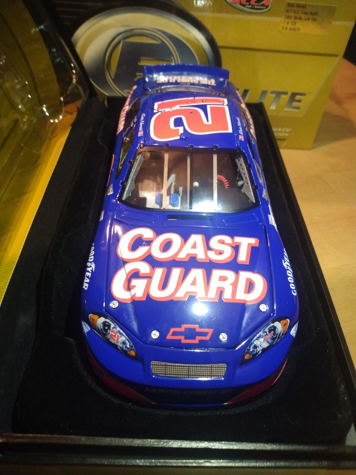 Kevin Harvick #21 US Coast Guard 2006 Monte Carlo NASCAR 1:24 Model ...