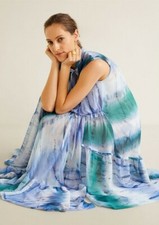 Mango Tie-Dye Print Dress