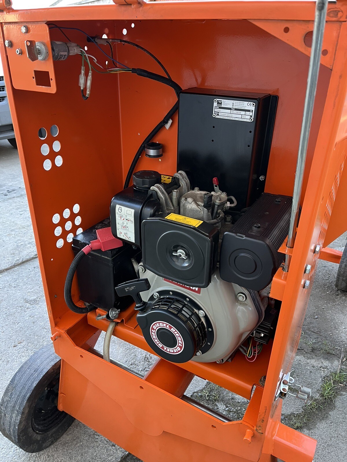 Belle cement Mixer Yanmar Diesel Electric Start Site Mixer 200xt PM40