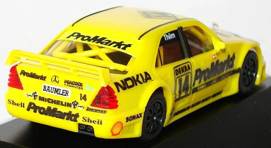 1:87 Mercedes-Benz C-Class DTM 1994 Zakspeed ProMarkt 14 Kurt Thiim - Herpa - Image 4 of 4